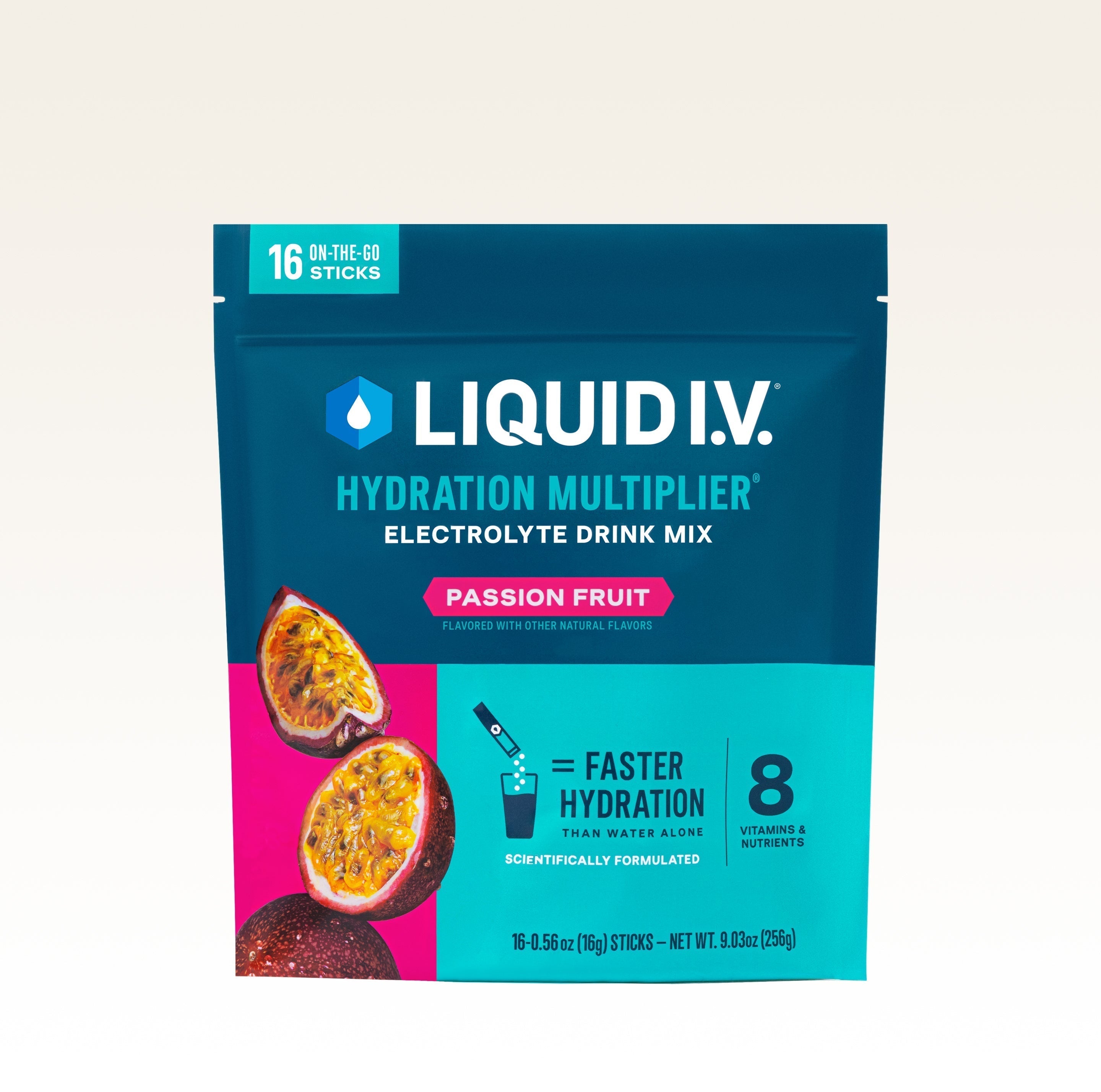 Image of a Liquid I.V.® pouch.