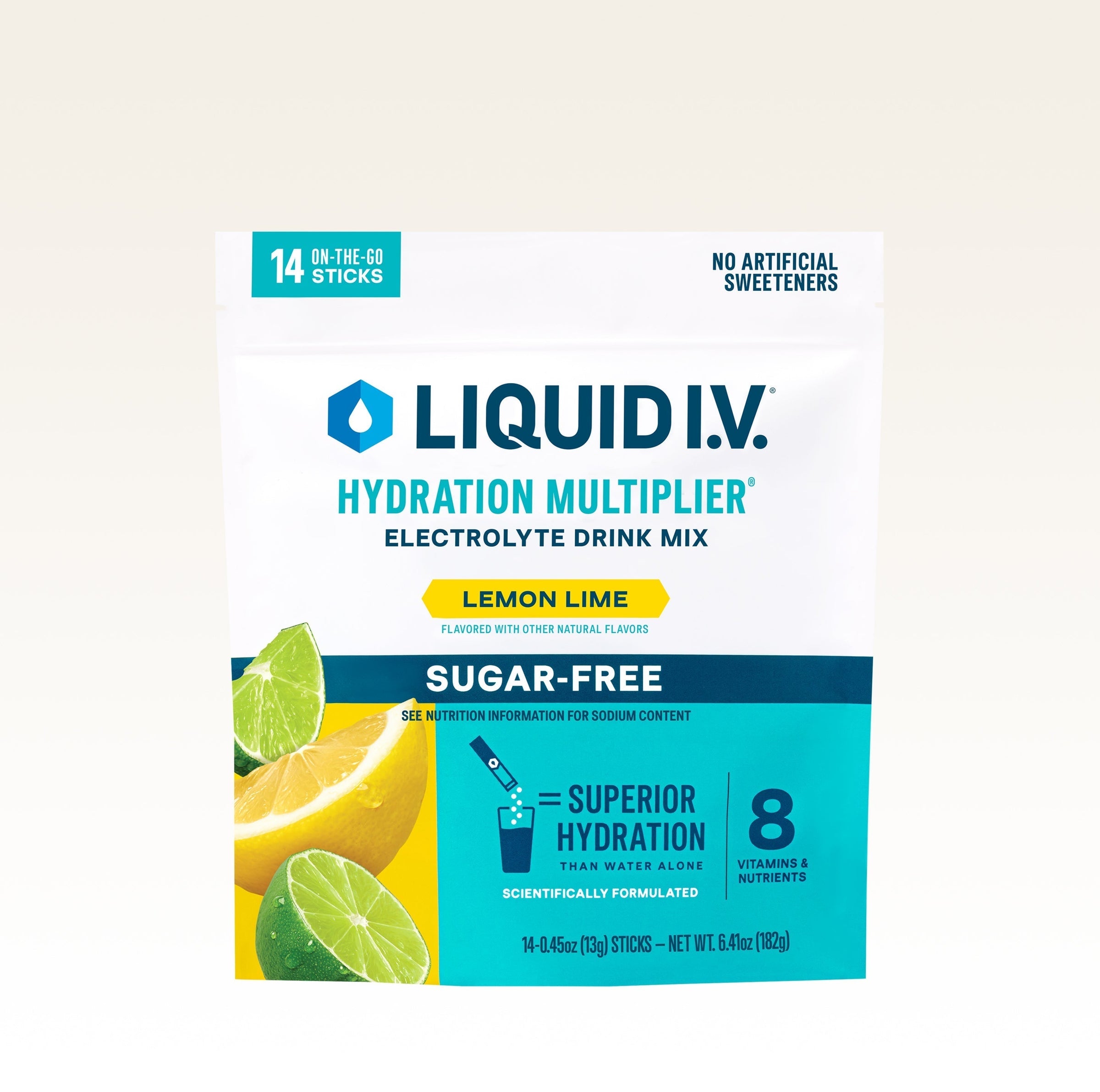 Lemon Lime Hydration Multiplier® Sugar-Free - Active Fresh Pack