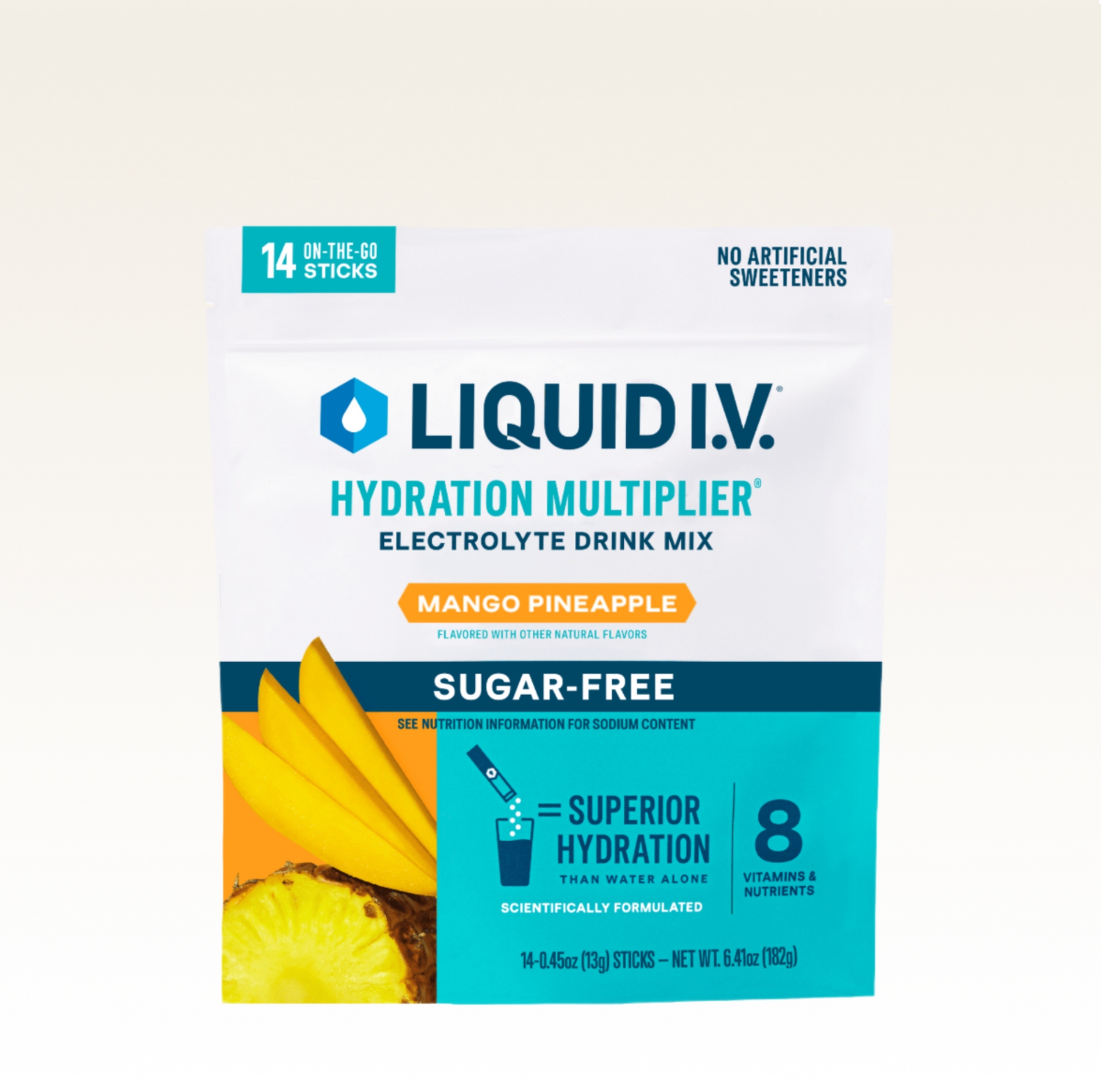 Mango Pineapple Hydration Multiplier® Sugar-Free - Fresh Clean Blend