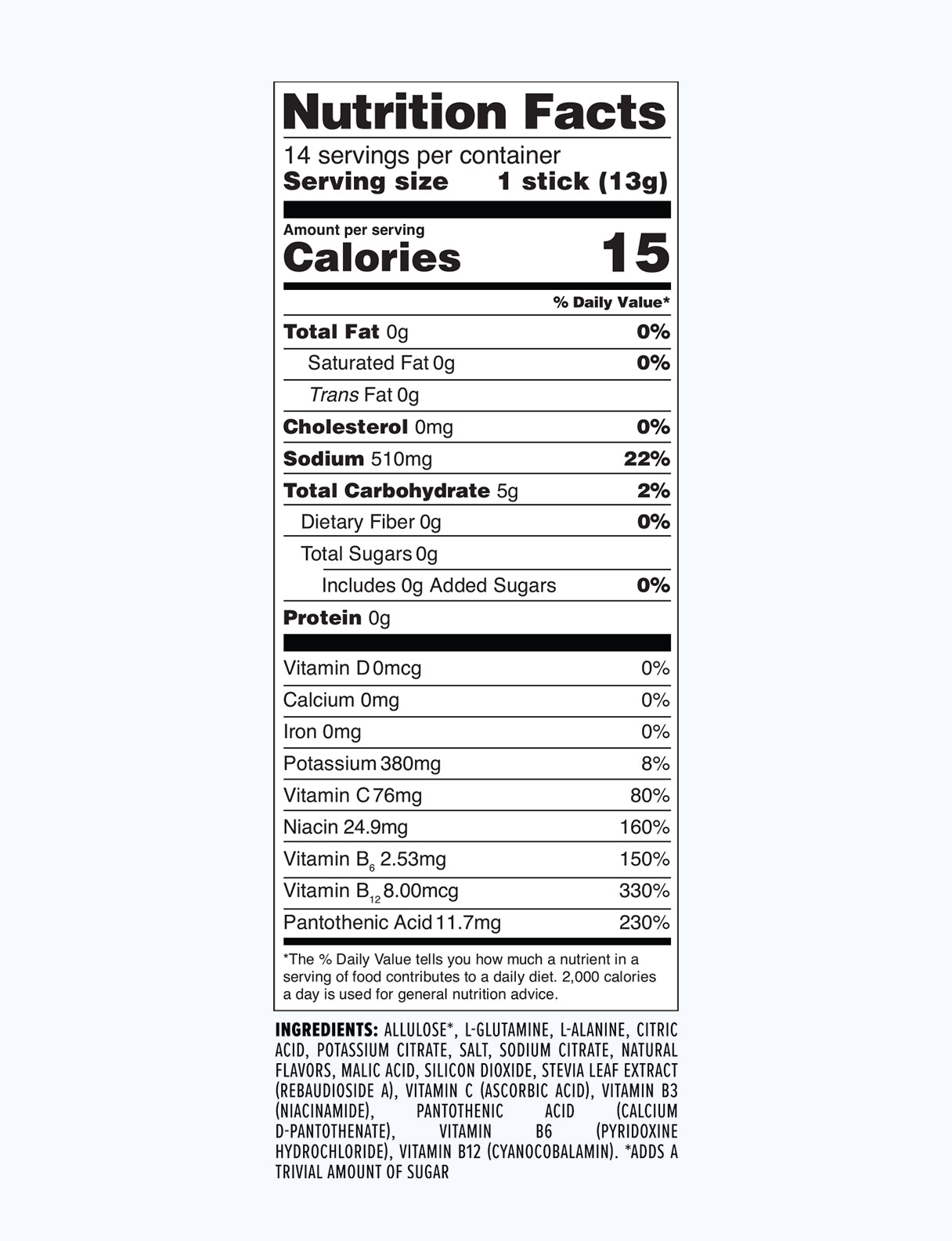 3ct Sugar-Free Sample Pack (LL, WP, GG) - Easy Mix